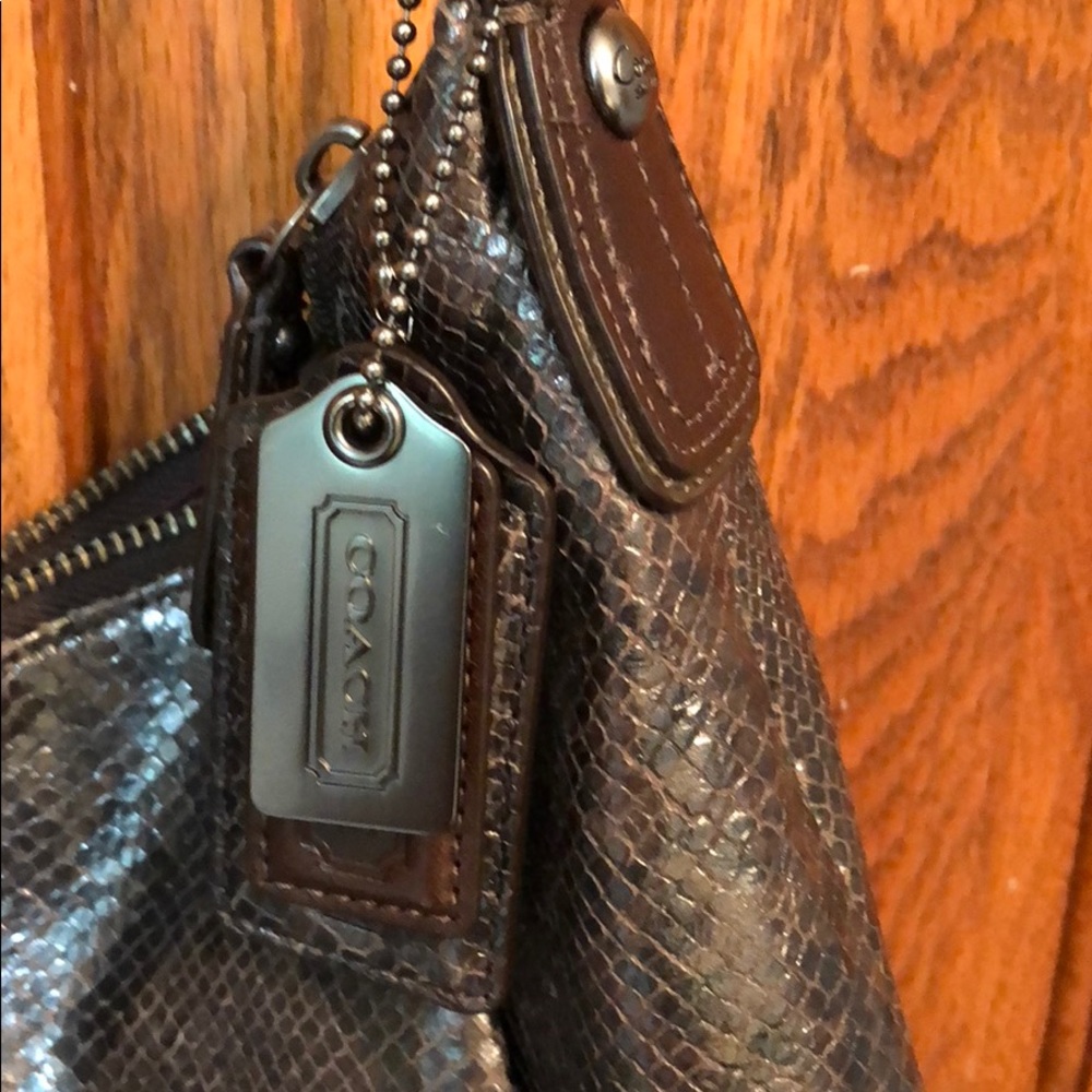 Coach Snakeskin/Python Bag. - image 2
